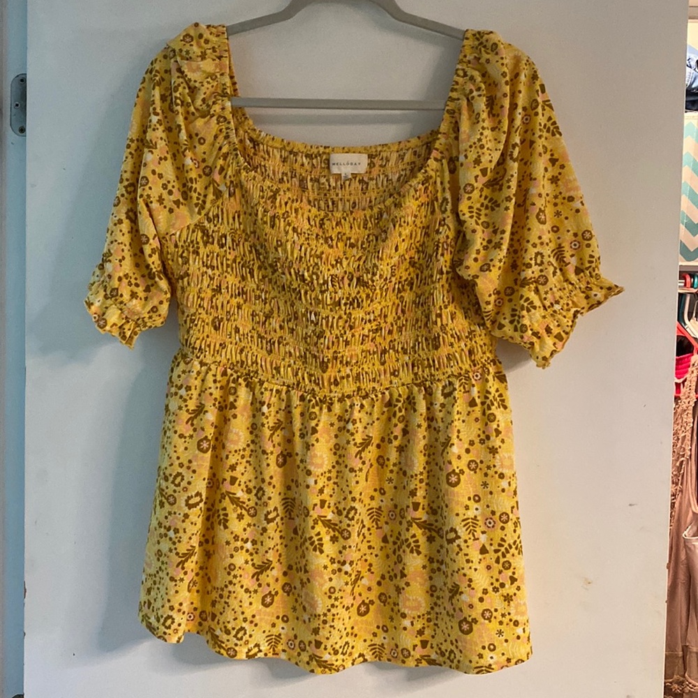 Runched tunic top tshirt